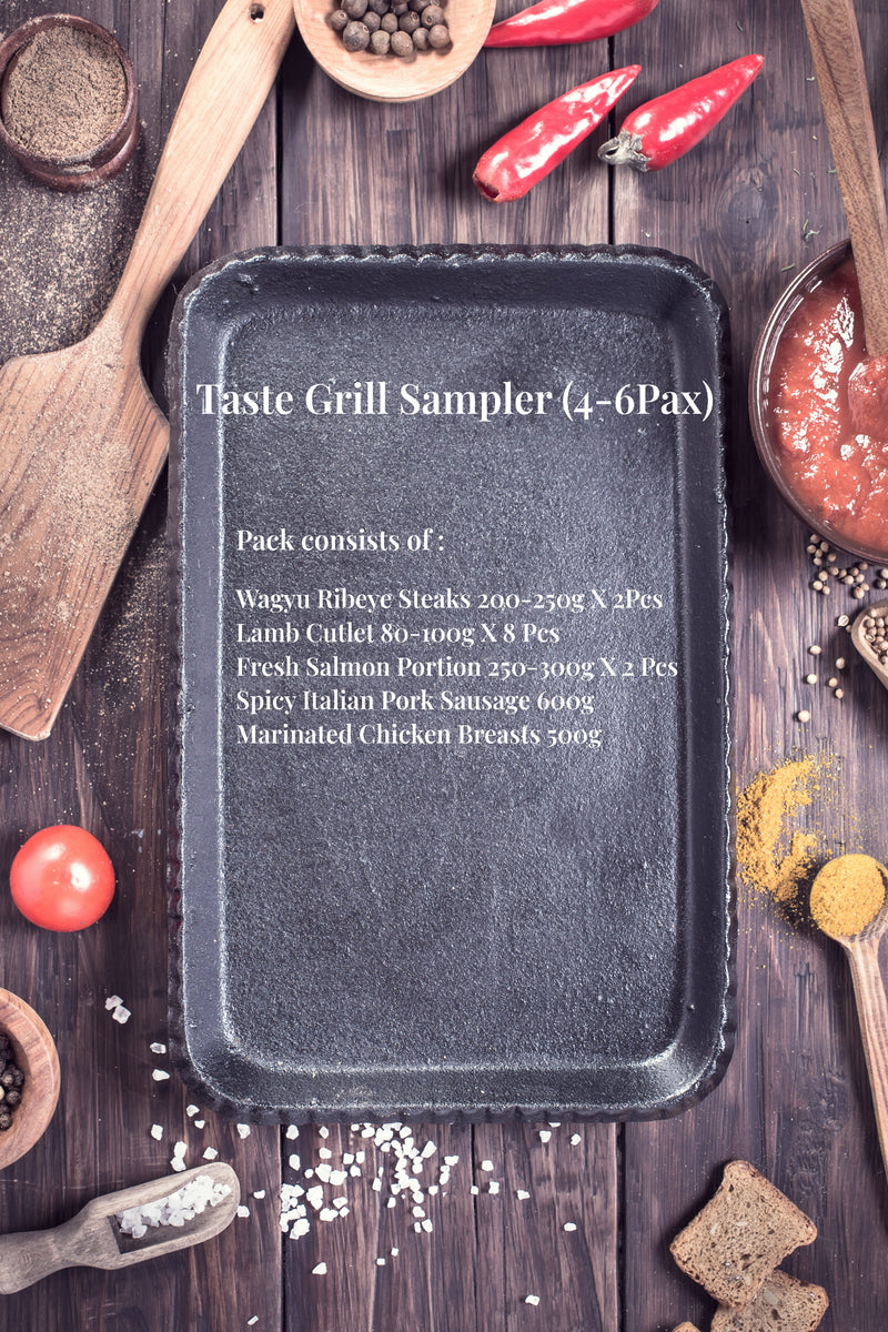 Taste Grill Sampler (4-6 Pax)