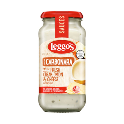 Carbonara with Cream, Onion & Cheese Pasta Sauce [490g]-Taste Singapore