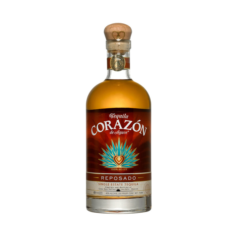 Corazon Single Estate Reposado Tequila [750ml]-Taste Singapore