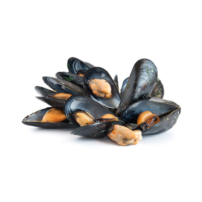 Frozen Whole Cooked Black Mussels [454g]-Taste Singapore