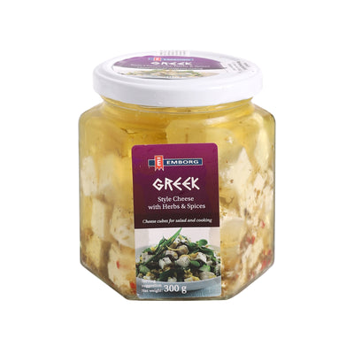 Greek Feta Cheese with Herbs & Spices [300g]-Taste Singapore
