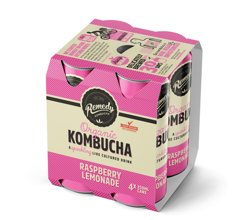 Kombucha Raspberry Lemonade [4s]