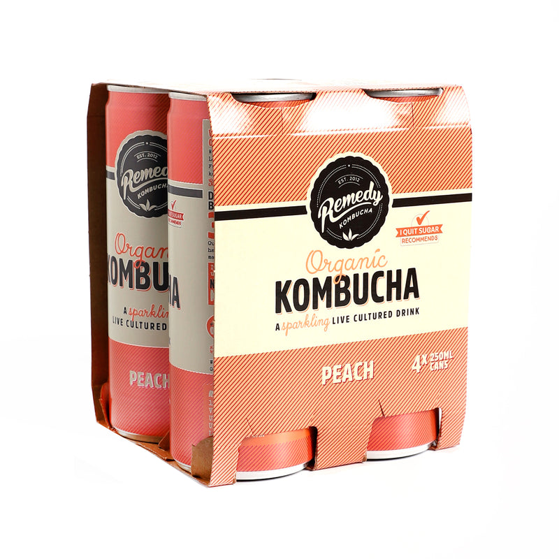 Kombucha Peach [4s]-Taste Singapore