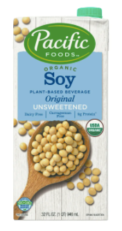 Organic Unsweetened Original Soy Milk [946ml]-Taste Singapore