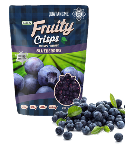 Fruity Crisps Blueberries [30g]-Taste Singapore