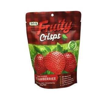 Fruity Crisps Strawberries [50g]-Taste Singapore