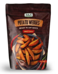 Sweet Chilli Potato Wedges Snack [120g]-Taste Singapore