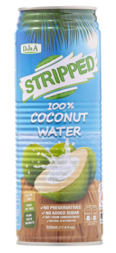 Stripped 100% Coconut Water [520ml]-Taste Singapore
