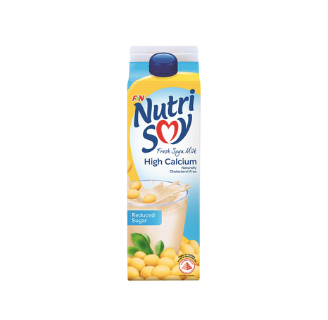 Nutrisoy Fresh Soya Milk Reduced Sugar [1L]
