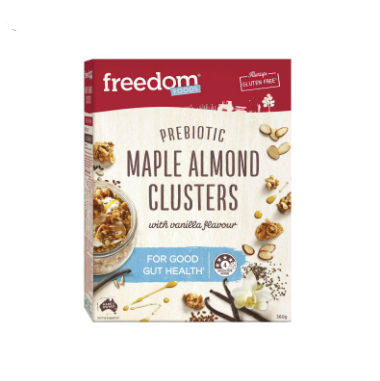 Freedom Foods GF Maple Almond Clusters [360g]