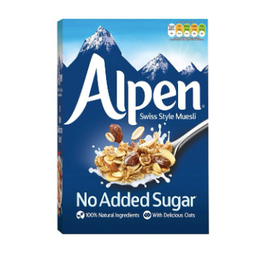 Alpen No Added Sugar Swiss Style Muesli [560g]