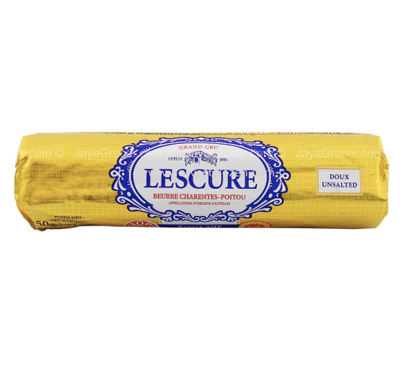 Lescure Butter Roll Unsalted [250g]