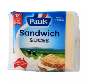 Pauls Sandwich Slices Cheese [200g]
