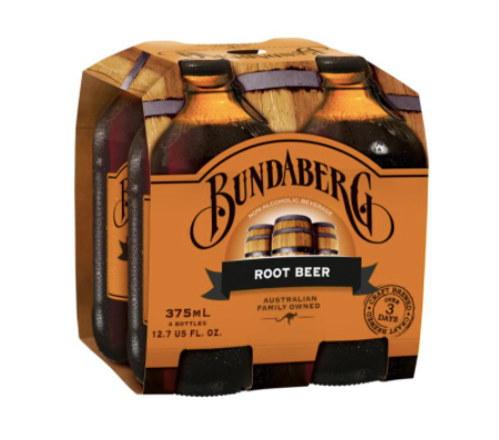 Bundaberg Root Beer [4s X 375ml]