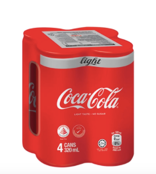 Coca Cola Light [4 x 320ml]