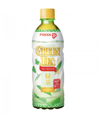 Pokka Jasmine Green Tea (No Sugar) [500ml]