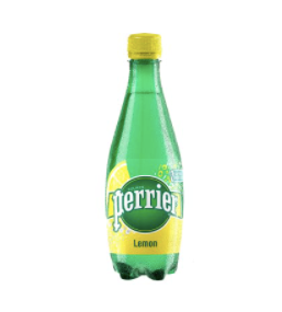 Perrier Lemon Sparkling Natural Mineral Water [500ml]